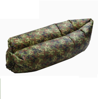 Canapé gonflable portable pour le camping en plein air, la plage, la pelouse et le parc, utilisable comme flotteur aquatique et sac de couchage relaxant