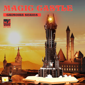 969PCS Creative Black Tower Magic Book Building Block Book Expert Ideas Bricks Dark Tower 13018 Decoración Juguetes para niños Regalos - Product Image 4