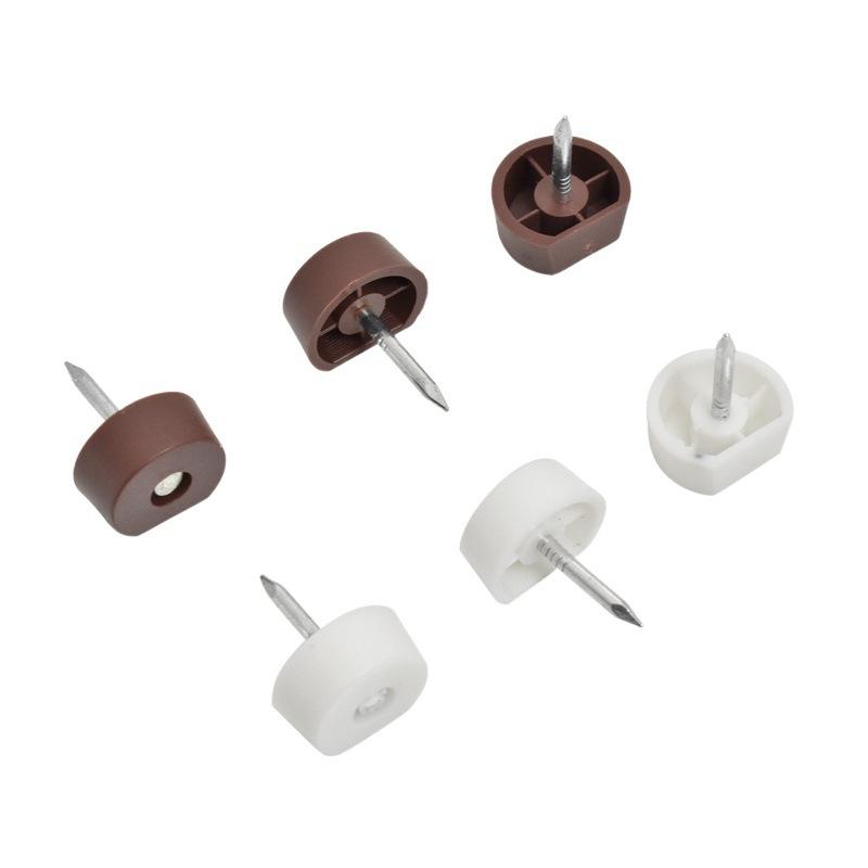 ที่ใส่ตะปูพลาสติก / สีขาว (20 ตัว)