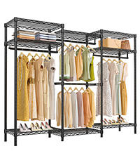 Armoire de rangement métallique économique, placard en acier modulaire, designs personnalisés en acier inoxydable, armoire de chambre moderne - Product Image 3