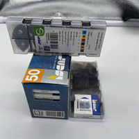 Iscar Super Hard WNMG 432-TF IC907 Inserto Recubierto de Carburo de Tungsteno para Torneado Externo y Fresado, Herramienta para Torno CNC, OEM/ODM, 1 Año de Garantía