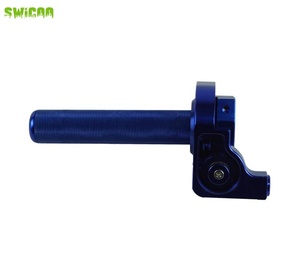 Poignée d'accélérateur haute performance en aluminium CNC pour moto KAWASAKI <span class=keywords><strong>KX</strong></span> 60 65 80 85 100 <span class=keywords><strong>125</strong></span> 250 - Product Image 1