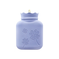 Mini sac à eau chaude et froide en Silicone, sacoche Portable étanche, Durable et mignonne, pour bouteille d'eau chaude et froide, pour l'hiver, 1 pièce, 340ml