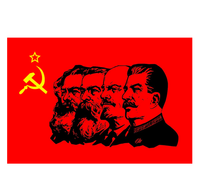 Drapeau du communisme 90 x 150 cm Marx Engels Lénine Staline CCCP URSS Emblèmes et bannières soviétiques