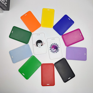 Porta Tarjetas de Identificación Promocional Moderno Personalizado de Alta Calidad, Logotipo Personalizado Impreso en Serigrafía, ABS Rígido - Product Image 5