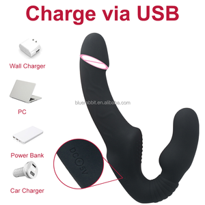 Doppi <span class=keywords><strong>dildo</strong></span> lesbiche coppia vibratori all'ingrosso lesbiche giocattoli del sesso donne telecomando vibratori clitoride per lesbiche - Product Image 5