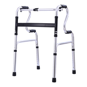 Aide à la marche en alliage d'aluminium Rongao Medical, réglable en hauteur sur 8 niveaux, pour utilisateurs de 140 à 190 cm - Product Image 2