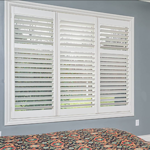 Volets en bois massif sur mesure, design moderne, volets en bois de tilleul, volets en bois de paulownia, volets en bois bon marché - Product Image 1