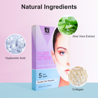 Masque facial de levage en forme de ligne en V Jawline Lift Tape Enhancer Face Patch Sculpting Collagen Sheet Mask