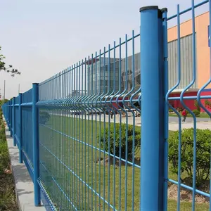 Powder Coated Price Rigid 3d Wire Mesh Fence Panel From China