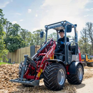 รถแบคโฮขนาดเล็ก รุ่นใหม่ ขับเคลื่อน 4 ล้อ สำหรับงานเกษตร - Product Image 1