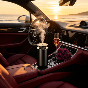 Diffuseur <span class=keywords><strong>d</strong></span>'arômes de voiture électrique USB en métal, sans eau, écologique, <span class=keywords><strong>purificateur</strong></span> <span class=keywords><strong>d</strong></span>'<span class=keywords><strong>air</strong></span> portable, machine à huiles essentielles, hôtel - Product Image 2