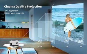 Nhà Máy Cung Cấp 4K Video Thông Minh Không Dây Mini Chiếu Hỗ Trợ 3d Kinh Doanh LED Loa Tập Trung Đèn <span class=keywords><strong>Overhead</strong></span> Chiếu - Product Image 6