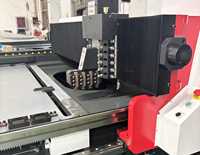 Máquina Ranuradora en V CNC de Alta Velocidad SANXIN, Controlada por PLC, para Láminas de Acero con Sistema Hidráulico