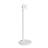 Écrans intelligents 10-32 pouces Portable 30 degrés pivotant TV chariot chariot vertical roulant TV support sur roues