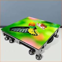 Pantalla LED Interactiva a Todo Color para Video Wall, Escenarios, Pistas de Baile, Juegos, Centros Comerciales, P3.91, SDK, Animación de 5 mm