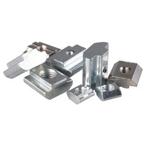 Rouleau de blocage <span class=keywords><strong>en</strong></span> aluminium m8, écrou <span class=keywords><strong>en</strong></span> T coulissant, écrou à fente de bloc - Product Image 4