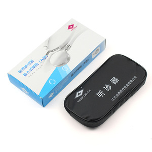 Stéthoscope Yuan Yan à usage unique, de qualité médicale, pour adultes et femmes enceintes, examen du cœur et des poumons, avec étui de transport - Product Image 3