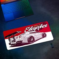 Tapis de souris de jeu carré en caoutchouc naturel antidérapant et épaissi avec surface lisse pour un suivi rapide et précis en stock