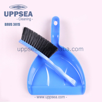 Poêle à poussière portable avec jeu de brosses, 12 pièces, Collection domestique, bonne poignée pour un usage confortable