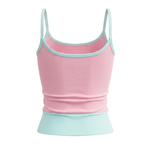 Viviblook Q26TP052 Chaleco de Verano para Mujer, Sexy, sin Mangas, con Bloques de Color, Top para Damas - Product Image 5