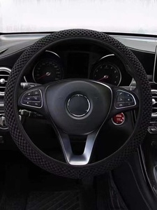 Housse de <span class=keywords><strong>volant</strong></span> de voiture respirante et bon marché antidérapante sans anneau Style élastique universel adapté à la plupart des types de voiture - Product Image 2