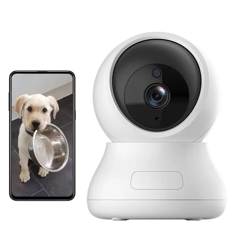 3MP Pet Baby Monitor FHD Indoor Home Smart Tracking Wifi Ip Surveillance Camera