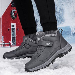 Chaussures <span class=keywords><strong>de</strong></span> randonnée d'hiver pour le commerce extérieur, grande taille, décontractées, en maille, unisexes, chaudes pour les chevilles, imperméables, antidérapantes, <span class=keywords><strong>bottes</strong></span> <span class=keywords><strong>de</strong></span> <span class=keywords><strong>neige</strong></span> en gros - Product Image 3