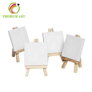 Nhà máy tinh khiết bông 10x10 cá nhân mini nghệ thuật vải với máy tính để bàn giá vẽ - Product Image 1