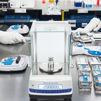 Balance de Laboratoire 0.001g, Balance Analytique de Laboratoire Digitale pour Bijoux, Précision 1mg, Balance Électronique Scientifique