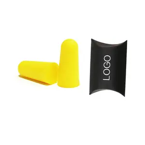 EP1001 Disposable Noise Reduction Shooting Sleeping Ear Plugs PU Foam Soundproof Earplugs