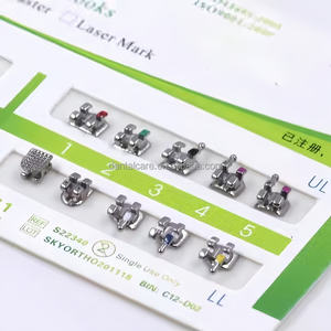 Brackets Ortodontici Manuali <span class=keywords><strong>Roth</strong></span> 022 in Metallo MIM del Produttore XIEJIAN - Product Image 4