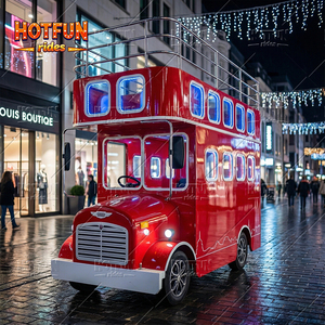 <span class=keywords><strong>Bus</strong></span> touristique électrique de luxe à deux étages pour parc d'attractions, modèle London Sightseeing <span class=keywords><strong>Bus</strong></span>, à vendre - Product Image 3
