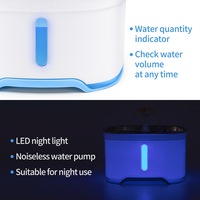 Bebedero Inteligente para Gatos de Acero Inoxidable con Capacidad de 2.5L, Bomba Ultrasilenciosa, Filtro Cuádruple de 84oz, Dispensador Automático de Agua para Mascotas