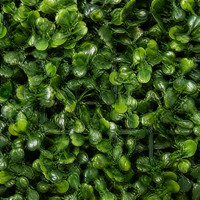 Panneau mural végétal artificiel mixte Milan Eucalyptus, décoration murale verte paysagère pour fond de stand de magasin de carreaux