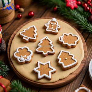 クリスマスDIYクッキーベーキングツールセット木型包装クッキーカッターアイシング散水 - Product Image 1