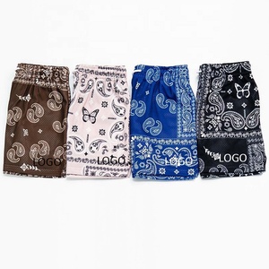 <span class=keywords><strong>Pantaloncini</strong></span> da uomo con stampa sportiva da basket in stile High Street personalizzati <span class=keywords><strong>pantaloncini</strong></span> in rete <span class=keywords><strong>Bandana</strong></span> traspirante in poliestere ad asciugatura rapida per uomo - Product Image 1