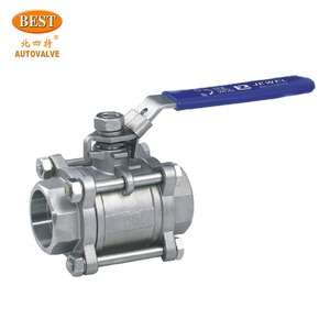 Q13 3PC SS304/316L <strong>Ball</strong> <strong>Valve</strong> <strong>1</strong>/2"-12" 1000WOG 150/300LB Threaded/Welded Full Port For Oil Gas Water Piping - Product Image 5