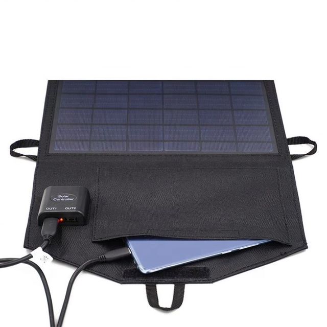 10W Cell Phone Solar Charger 15W Foldable Portable Solar Charger for Mobile Phones