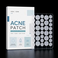 Patchs Hydrocolloïdes Invisibles Personnalisés en Gros à l'Acide Salicylique, Doux pour Tous Types de Peau, Imperméables, pour une Meilleure Guérison de l'Acné et des Boutons du Visage