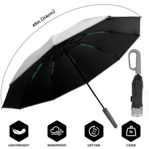 Parasol automatique promotionnel léger de haute qualité à prix avantageux avec impression de logo – Vente en gros - Product Image 6