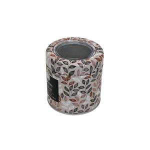 Round Tinplate Can <b>Clear</b> Window Lid Airtight Tea Coffee Spice Dry Food Storage Metal Packaging Tin Jar - Product Image 2