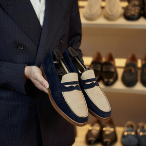 2025 New <b>style</b> fashionable and trendy retro men's British genuine leather casual <b>shoes</b> Casual <b>shoes</b> - Product Image 2