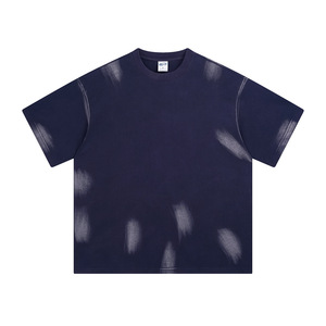 T-shirt unisexe en jersey imprimé style <span class=keywords><strong>Bauhaus</strong></span> américain, coupe ample, manches courtes, 100% coton, anti-UV, respirant, style streetwear - Product Image 6