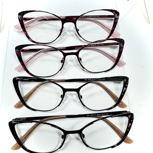 Monturas de <span class=keywords><strong>Gafas</strong></span> Ópticas Metálicas al por Mayor 2026, Colores Variados en Stock, Monturas de <span class=keywords><strong>Gafas</strong></span> de Moda para Unisex - Product Image 5
