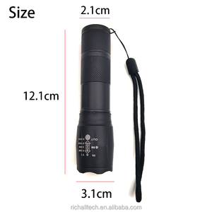 Linternas LED de Alta Potencia con Zoom Telescópico, Resistentes al Agua, Linternas Tácticas Potentes - Product Image 3