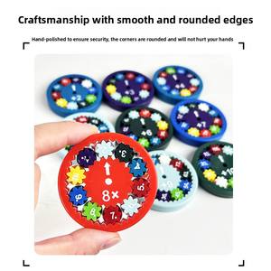 Giroscopio <span class=keywords><strong>de</strong></span> Dedo para la Enseñanza <span class=keywords><strong>de</strong></span> Aritmética, Juguete Educativo para Niños, Alivio del Estrés, Aprendizaje <span class=keywords><strong>de</strong></span> Sumas - Product Image 3