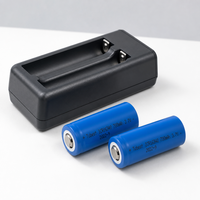 Batterie cylindrique rechargeable Li-ion ICR 16340 3,7 V 700 mAh 2,59 Wh 1200 cycles Grade A pour pointeur laser, approvisionnement en gros