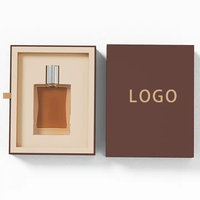Boîte cadeau de parfum à tiroir à prix compétitif de luxe personnalisée bouteille de parfums bouteilles vides en verre avec boîte pour emballage de parfum