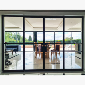 Custom interni in acciaio vetro porte parete divisorio di vetro per soggiorno camera da letto bagno porta di ferro - Product Image 4